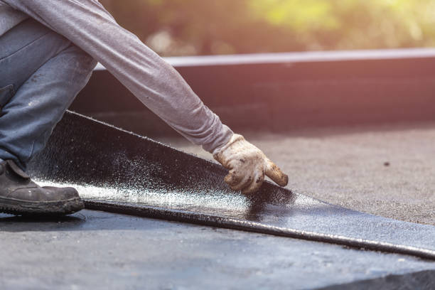 Professional Crawl Space Encapsulation technician working in Enon, OH